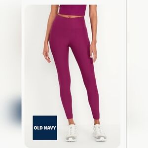 Old Navy Active High-Rise Powersoft Rib Leggings